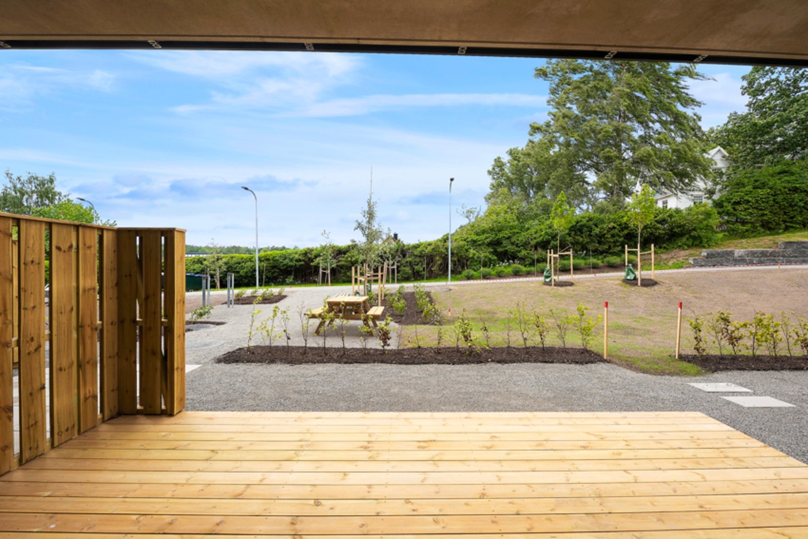 Stor og fin med fellesområde på bort siden Galleribilde