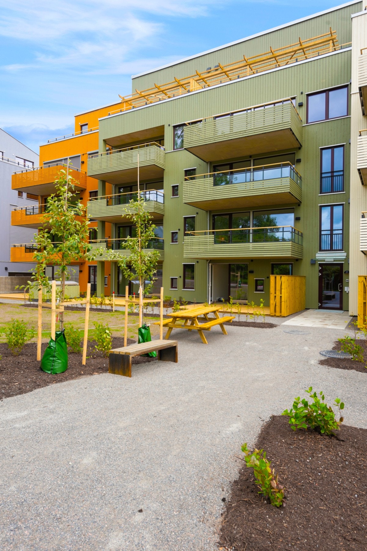 Felles område er pent opparbeidet Galleribilde