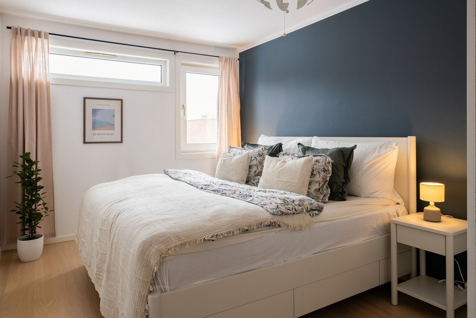 Hovedsoverommet er på 12,7 kvm. Galleribilde