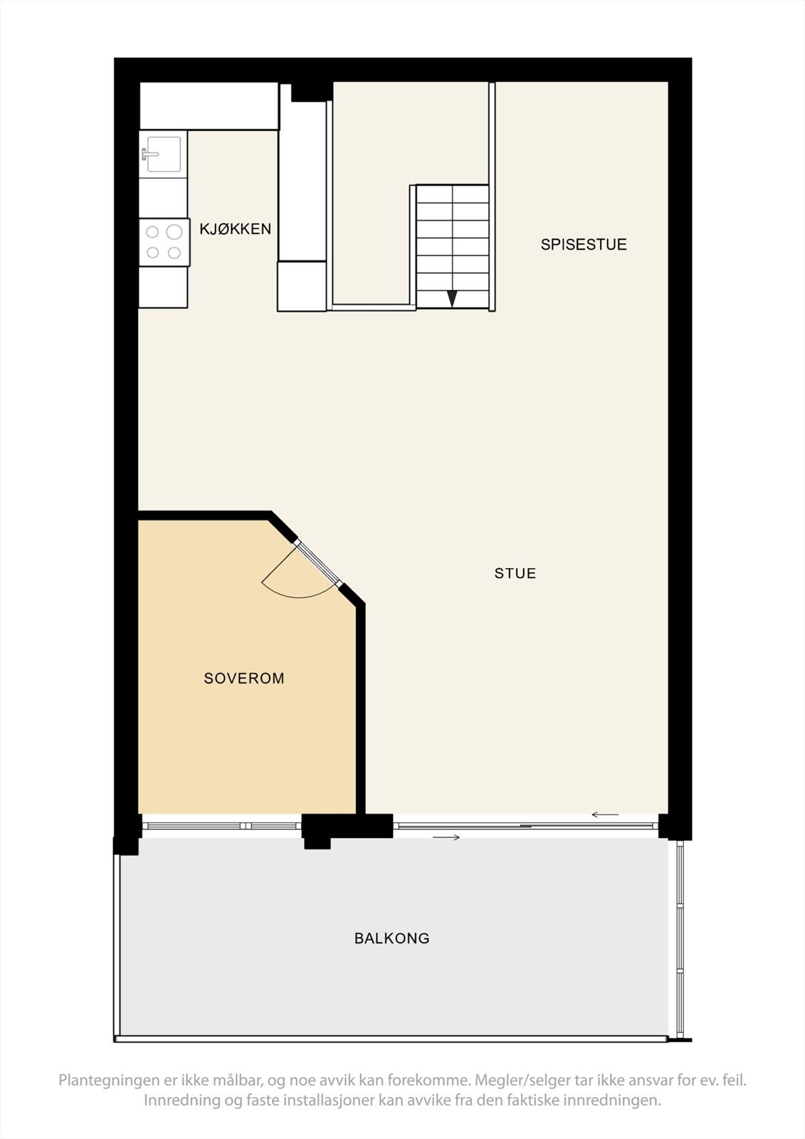 Plantegning 2. etasje Galleribilde