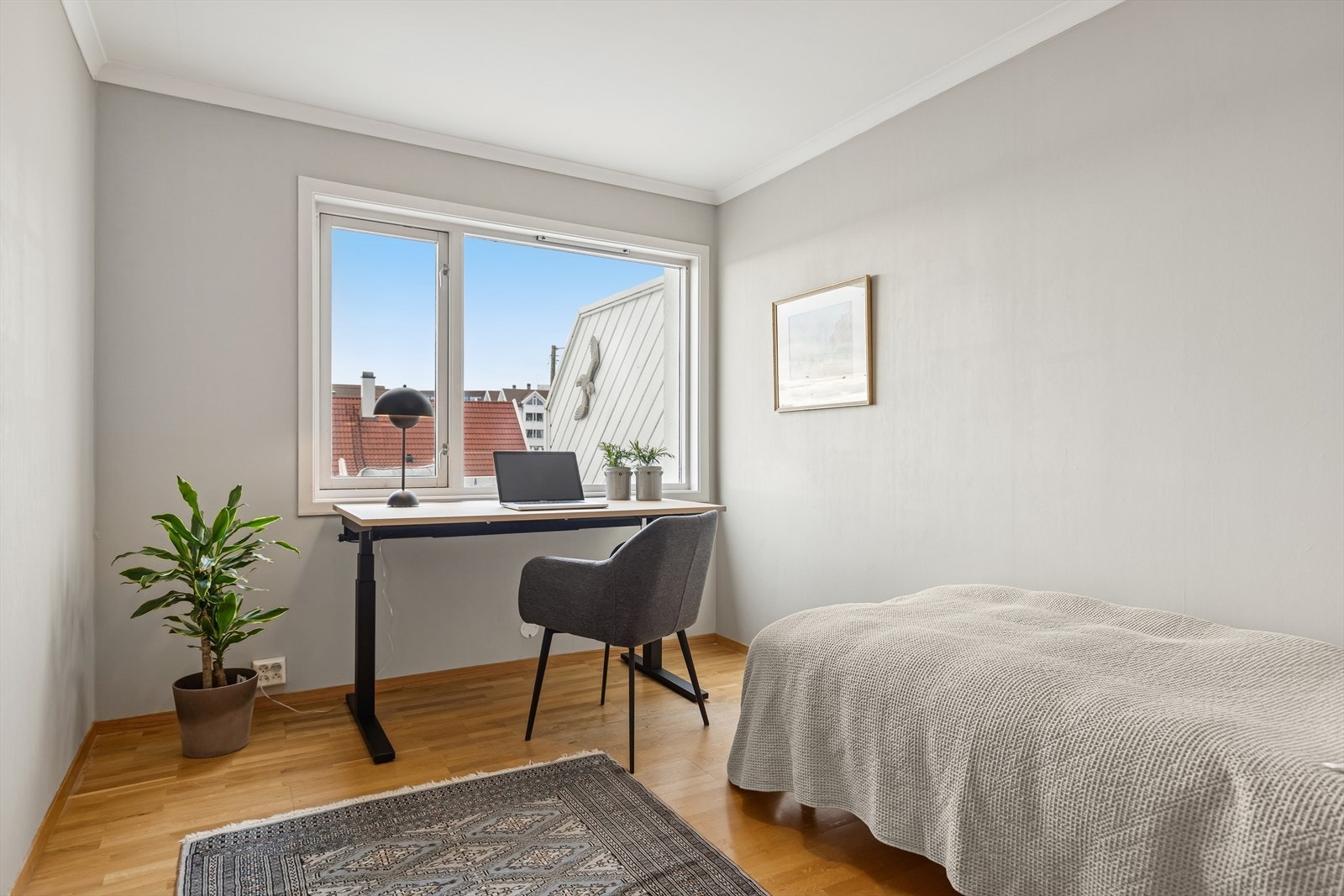 Soverommet passer perfekt som gjesterom, barnerom eller kontor. Galleribilde