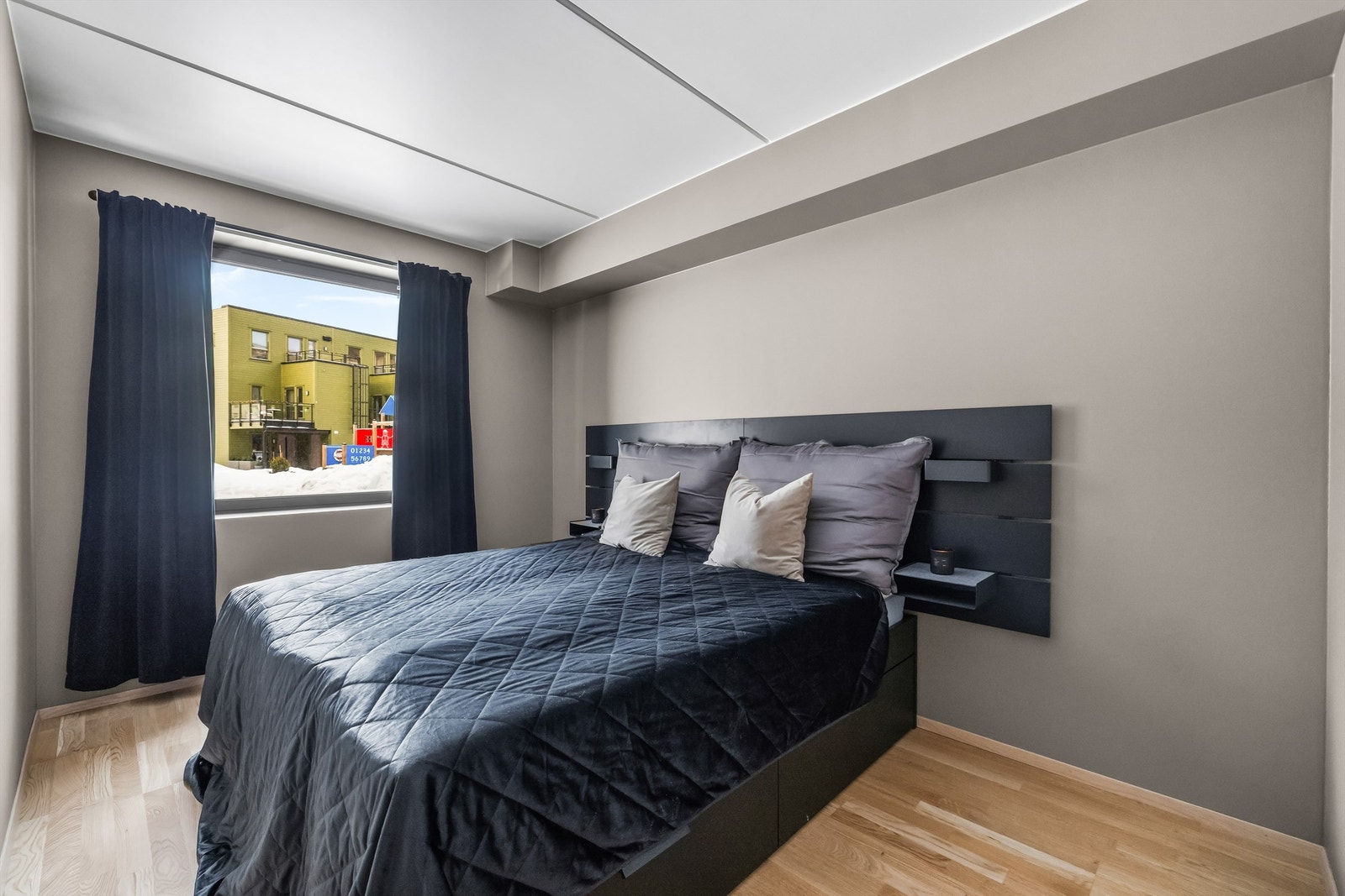 Leiligheten har to soverom av god størrelse Galleribilde