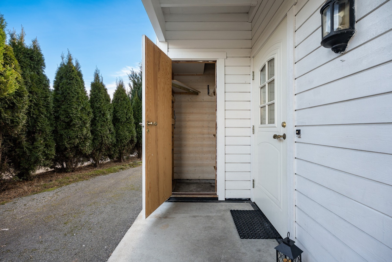 Enkelt og greit med rask tilkomst når du skal lagre i boden. Galleribilde