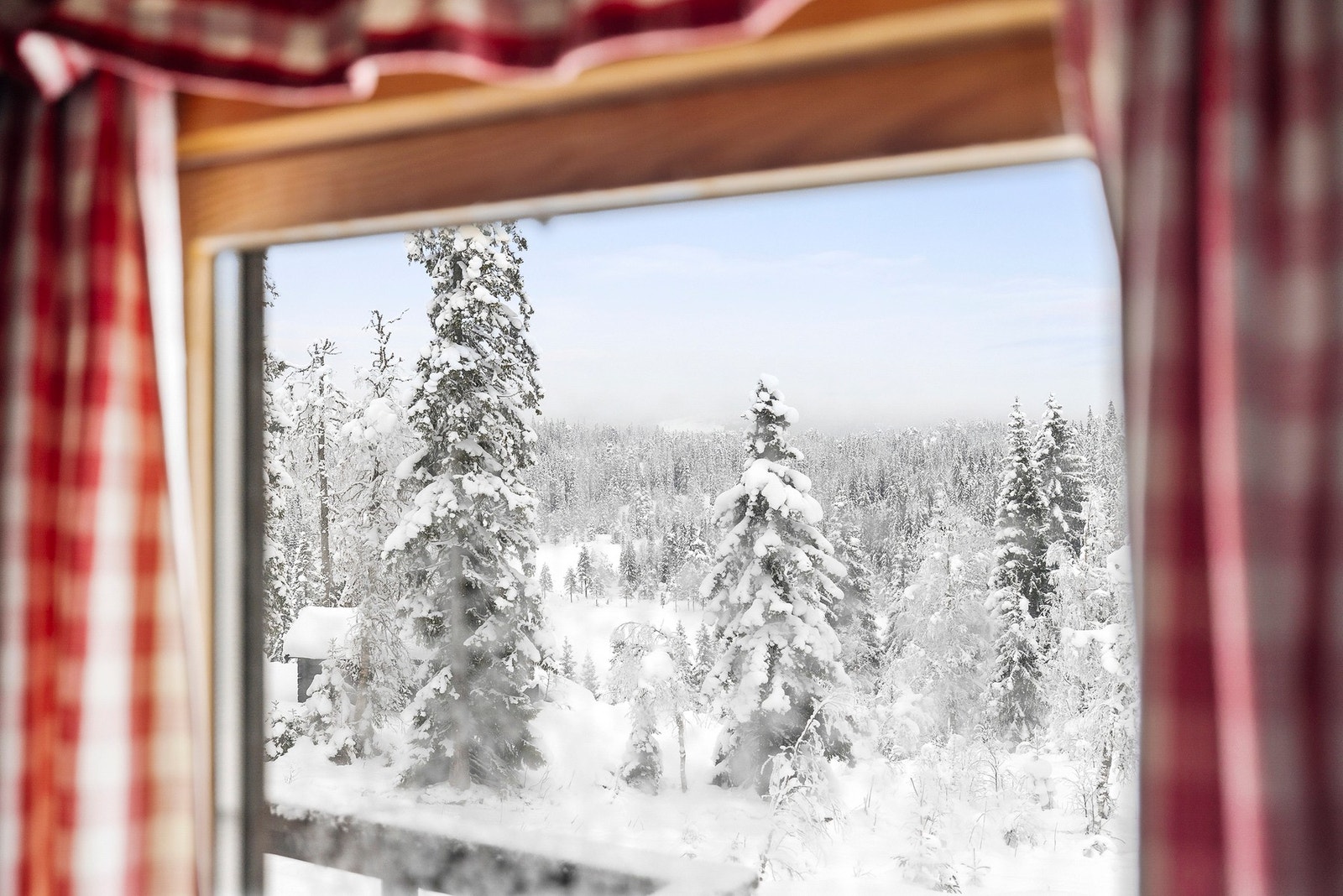 Fra stuen kan du nyte utsikten mot Gråberget og tjernet! Galleribilde