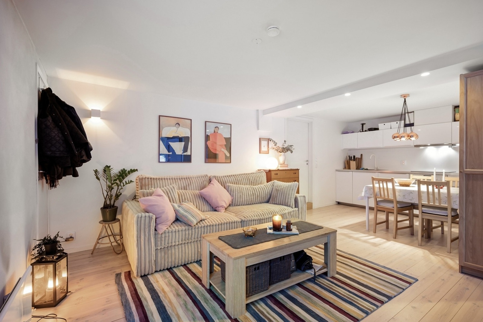 Arealet kan enkelt integreres som del av hovedboligen. Galleribilde