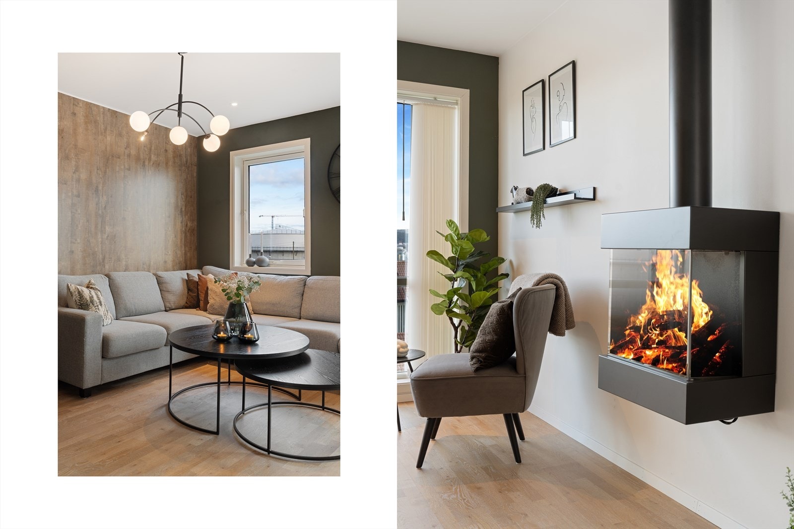 Et trivelig oppholdsrom for hele familien Galleribilde