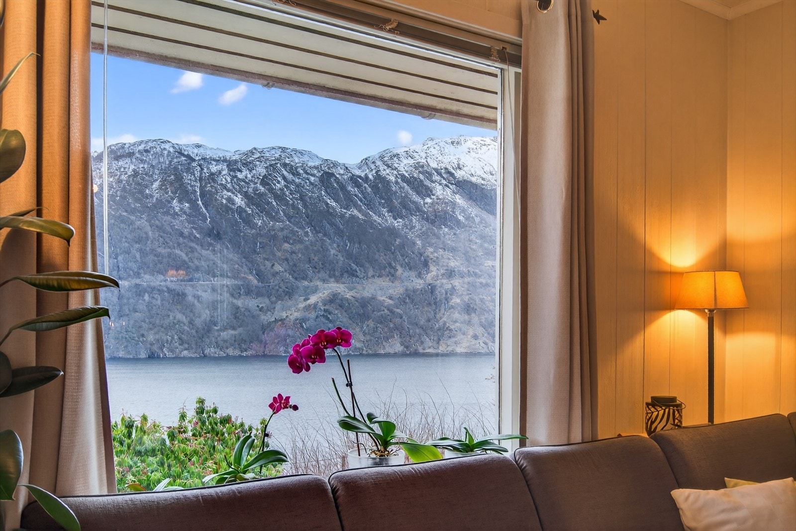 Nydelig utsikt fra stuen Galleribilde