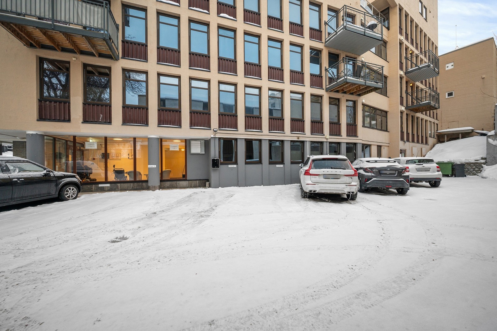 Det er mulighet for parkeringsplass - dette må søkes til styret Galleribilde