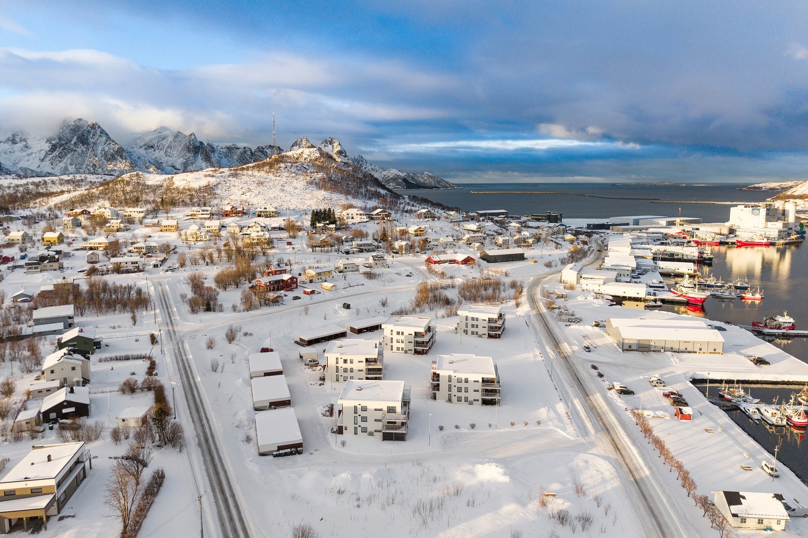 Boligområdet har en attraktiv beliggenhet Galleribilde