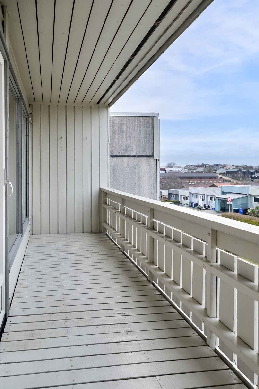 Balkong med gode solforhold Galleribilde