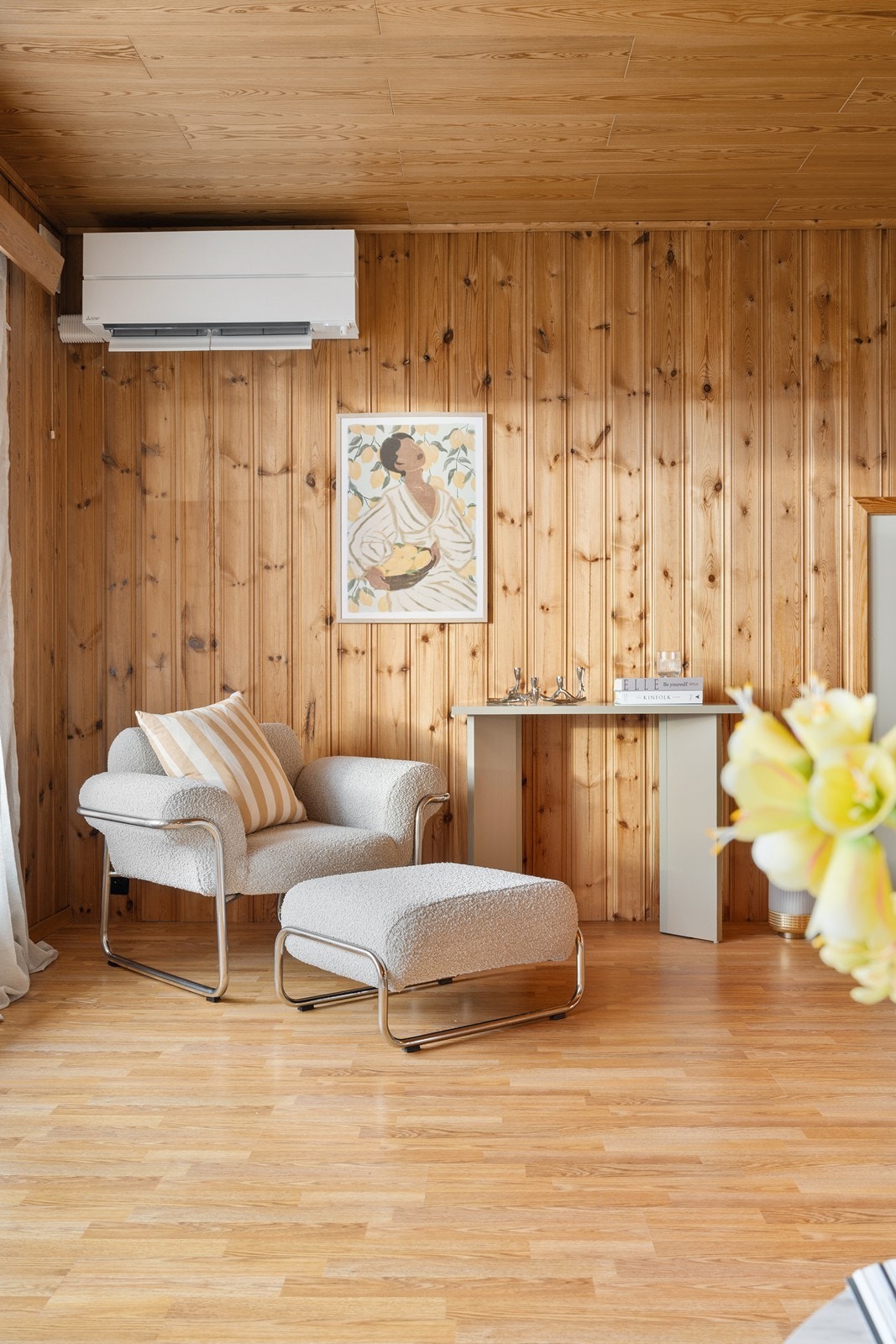 Varmepumpe i stue Galleribilde