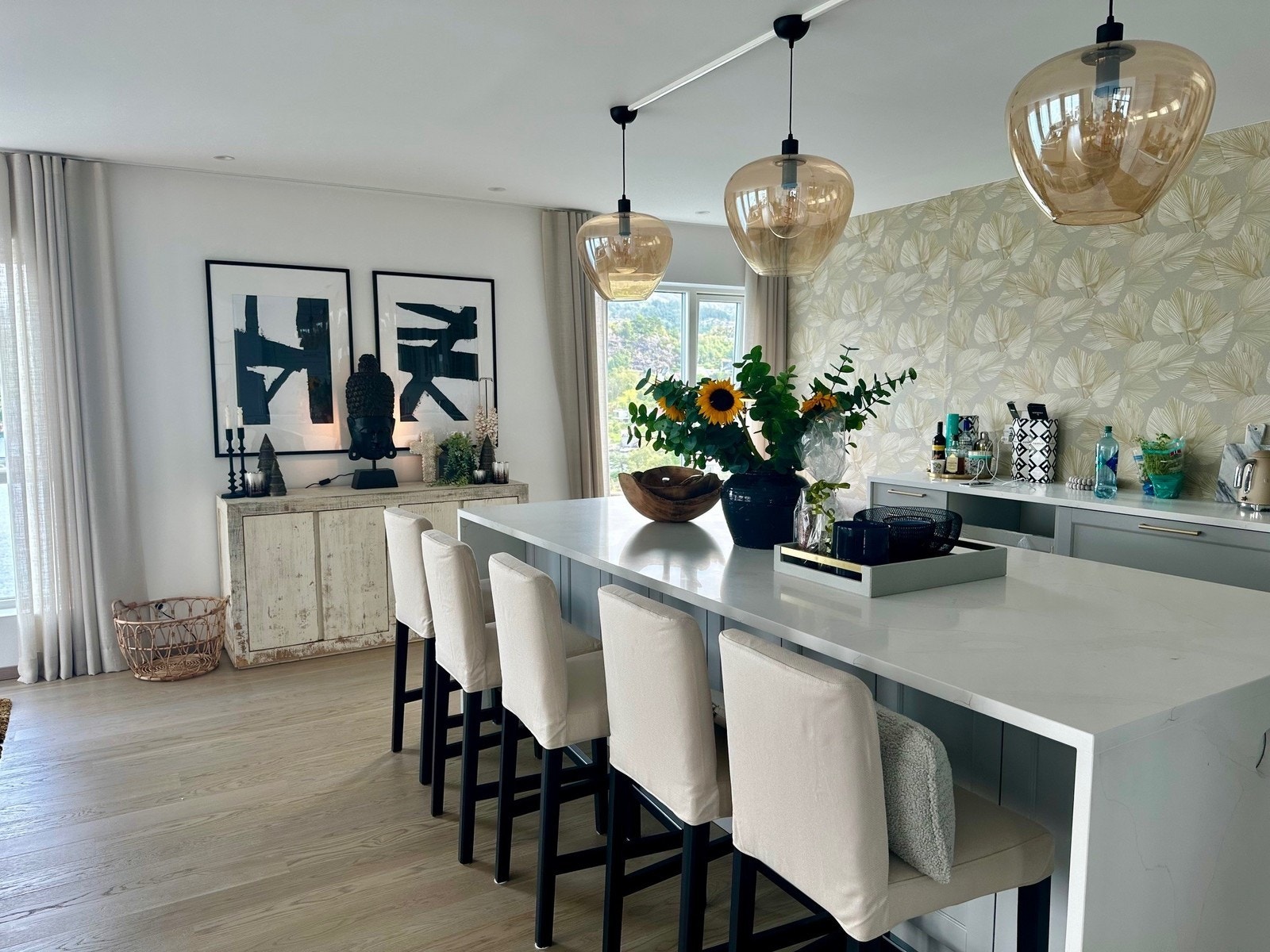 Boligen leies ut møblert. Galleribilde