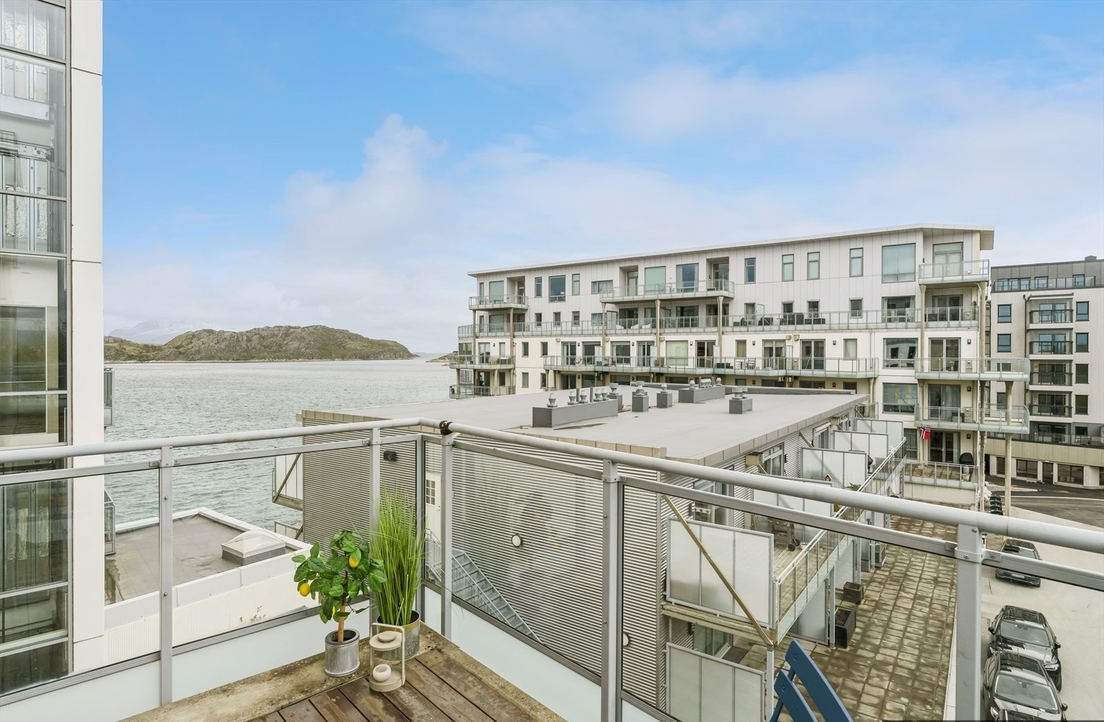 Også her ser du deler av innseilingen Galleribilde