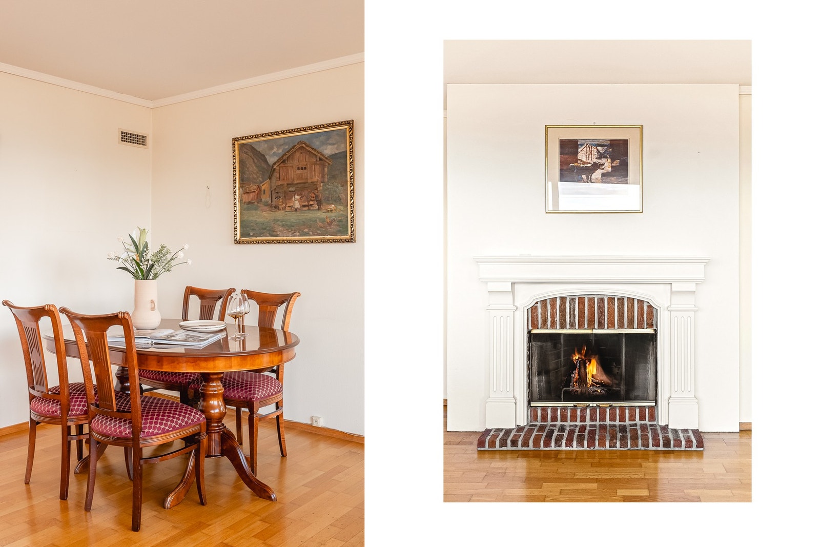 Ildsted til kalde vinterdager sikrer behagelig temperatur året rundt! Galleribilde