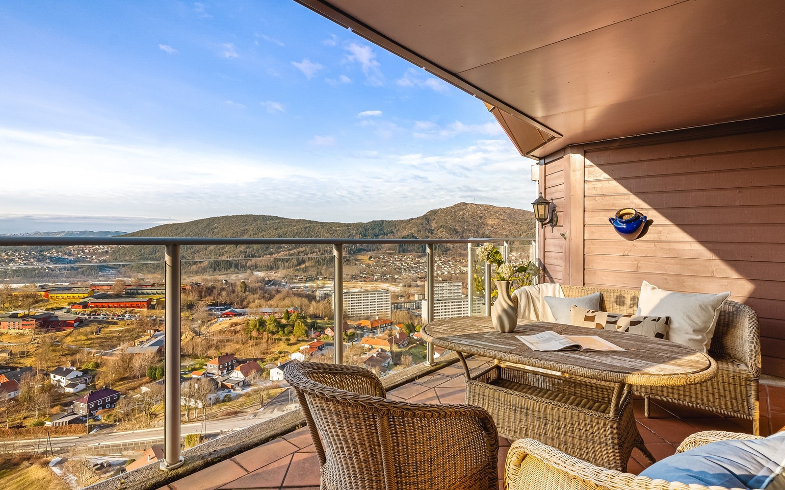 Her kan man invitere venner og familie over for å nyte sene sommerkvelder! Galleribilde