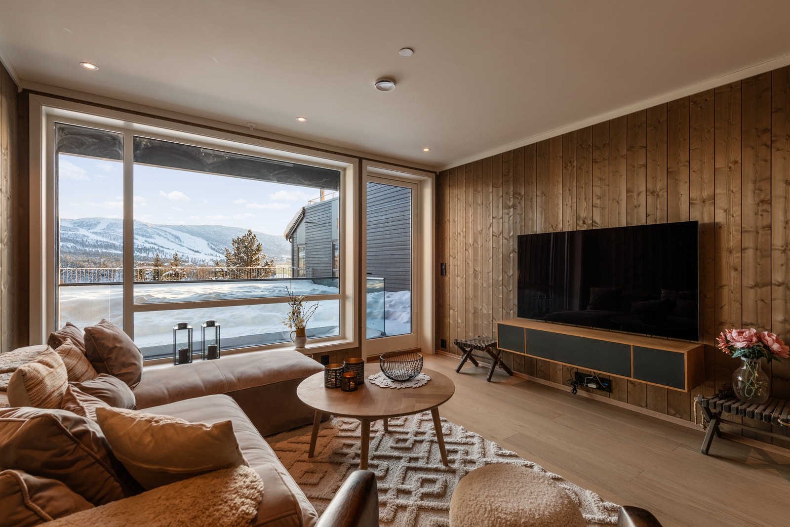 Flott utsikt fra stuen. Galleribilde