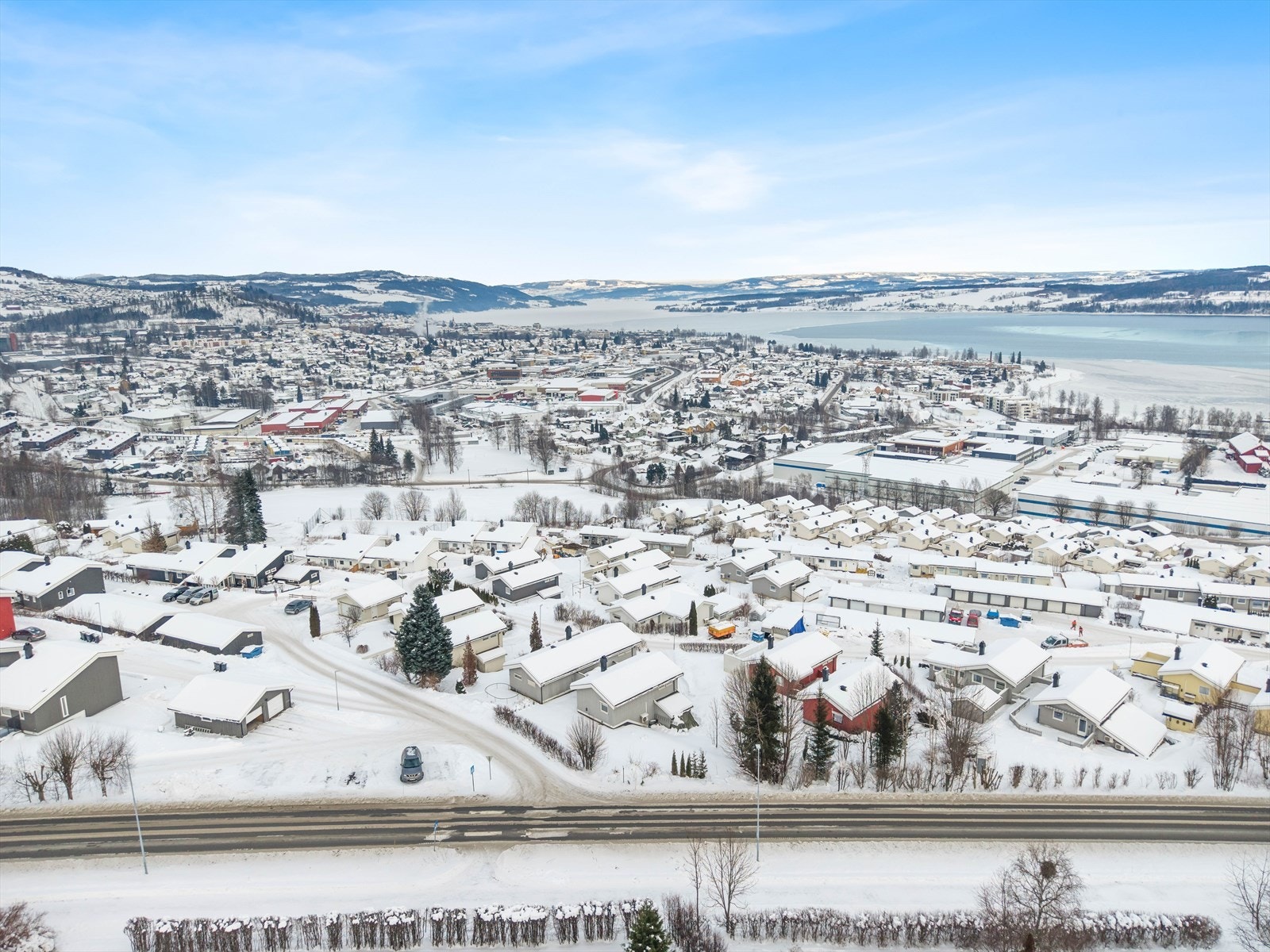 Dronebilde. Galleribilde