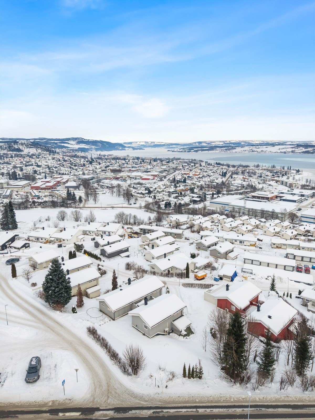 Dronebilde. Galleribilde