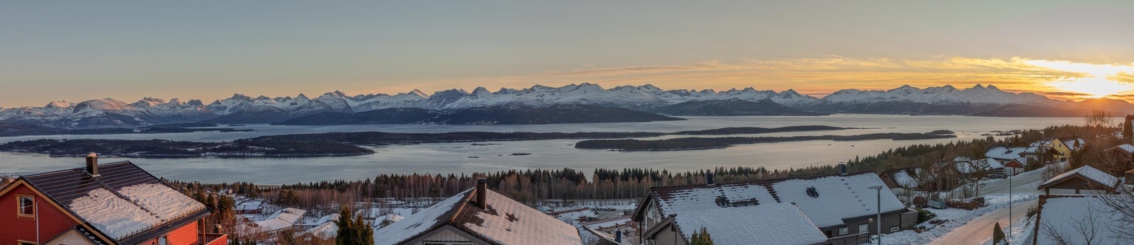 Nydelig panoramautsikt, bilde tatt av selger. Galleribilde