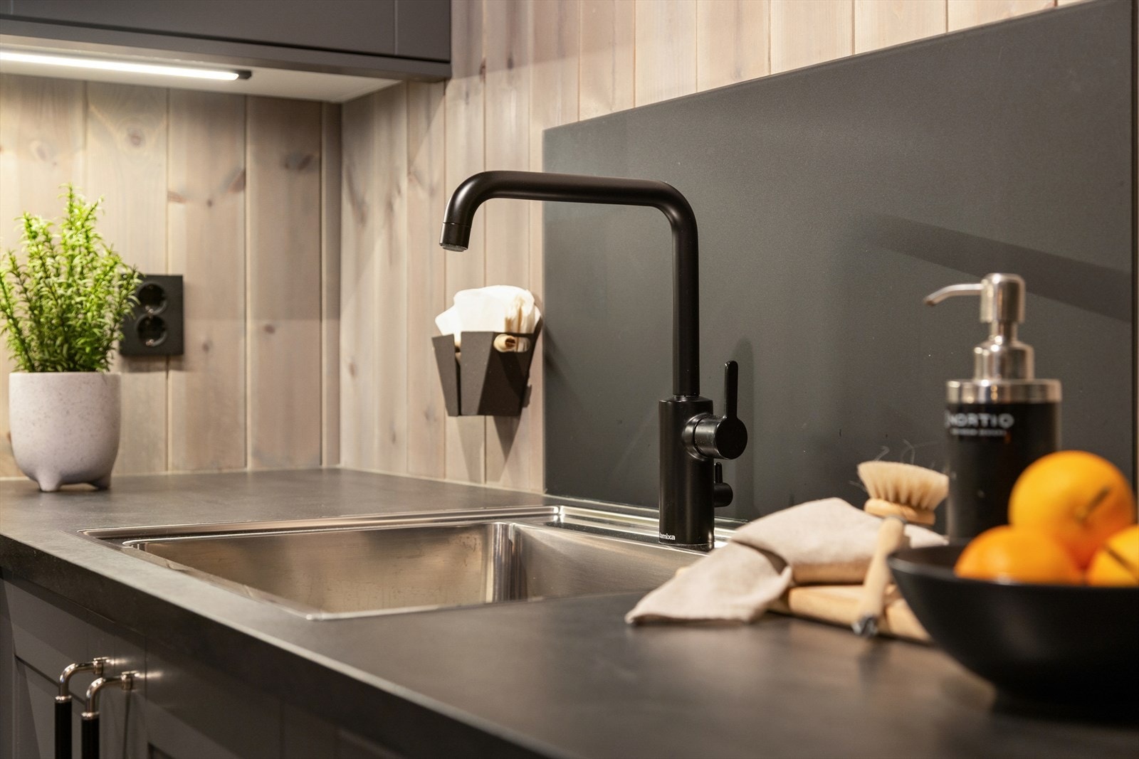 Gjennomførte detaljer og praktiske løsninger. Galleribilde