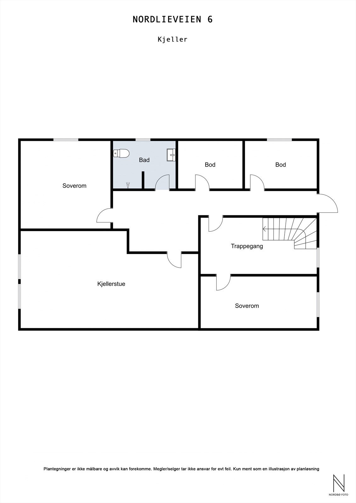 Plantegning u. etasje Galleribilde