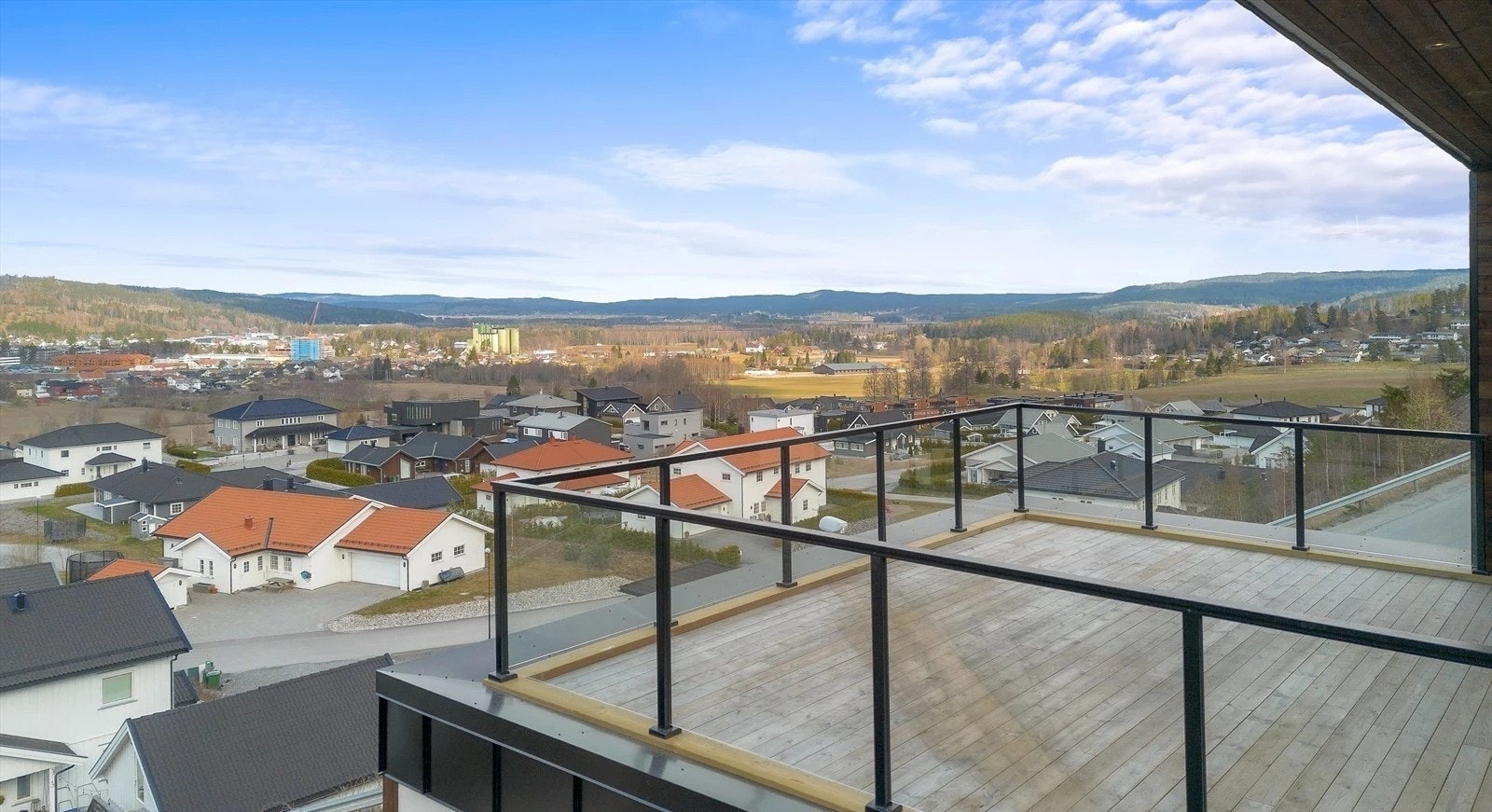 Balkong med utsikt Galleribilde