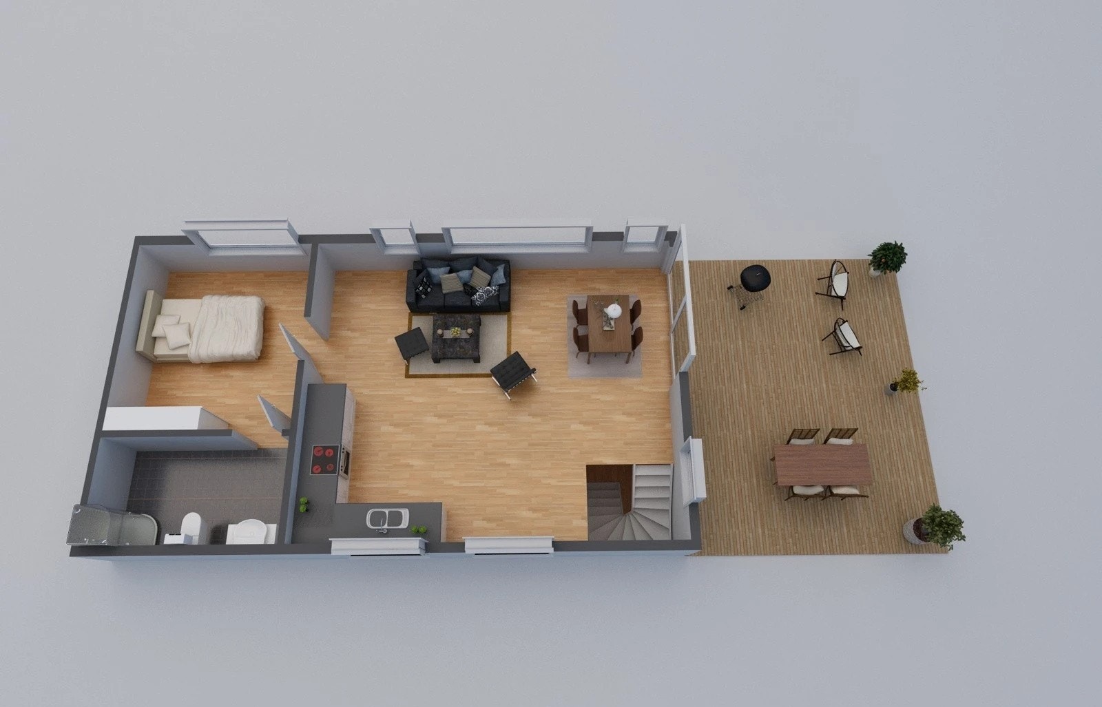 Plantegning 2.etg Galleribilde