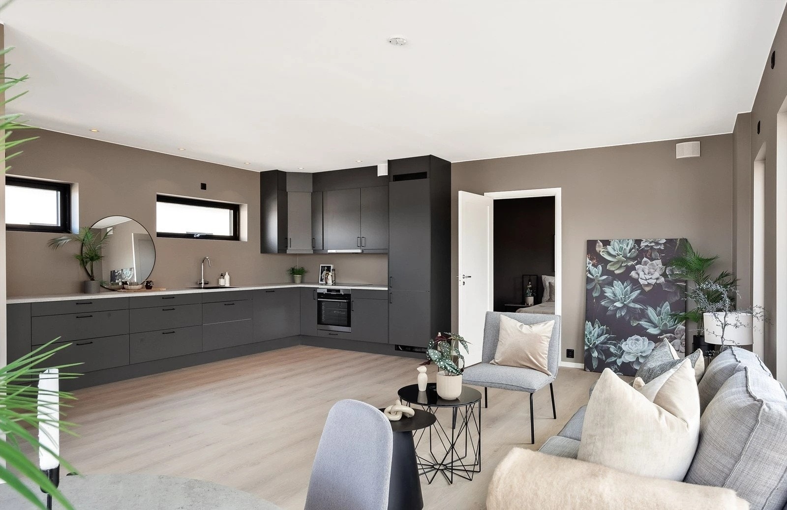 Stue/kjøkken Galleribilde