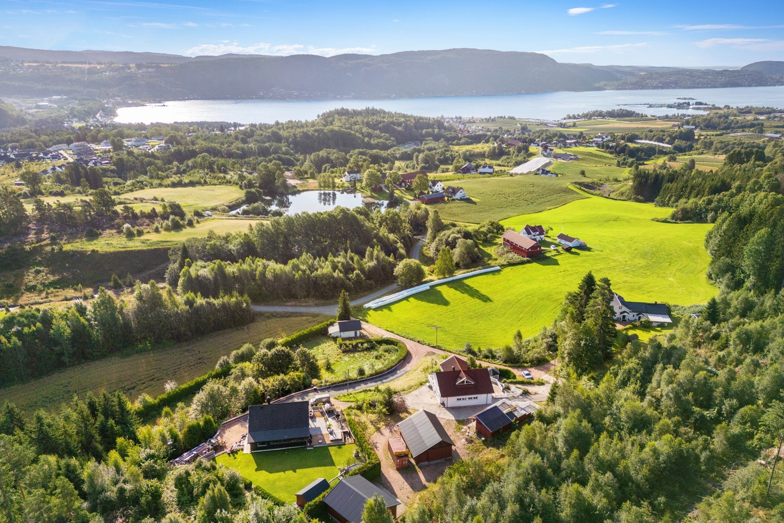 Landlige omgivelser Galleribilde