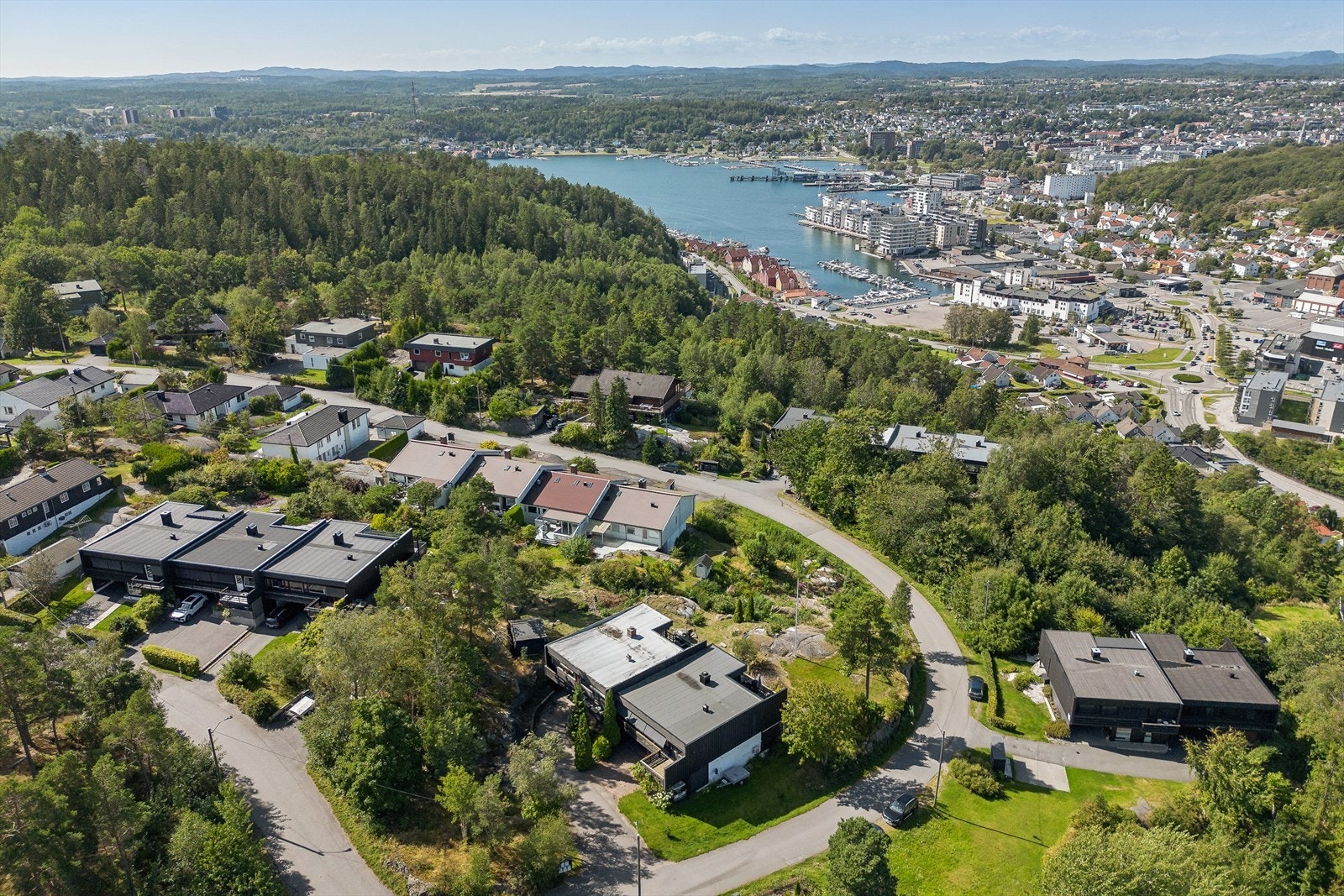 Her bor du i et område uten gjennomgangstrafikk. Galleribilde