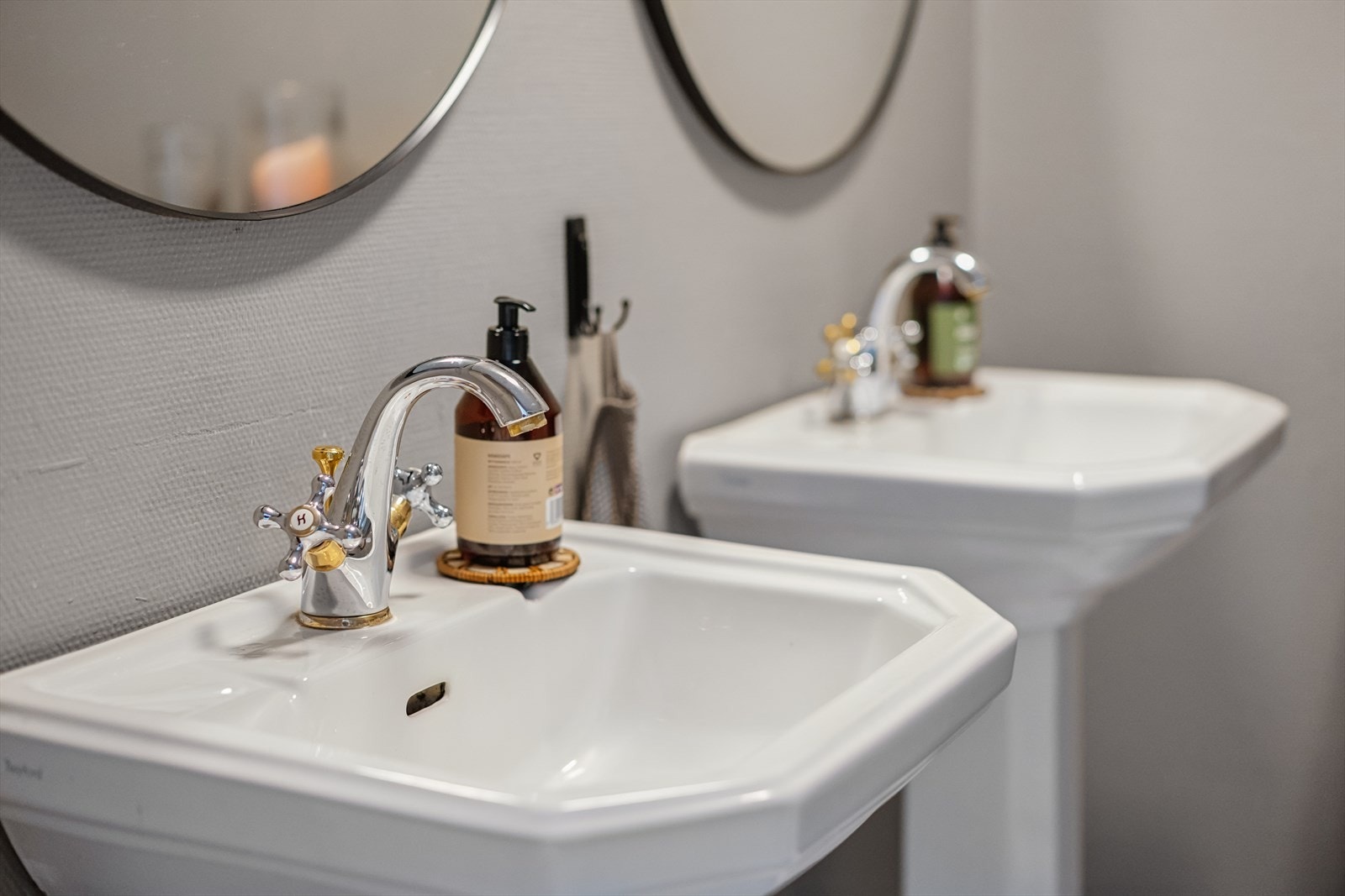 Badet er egentlig stilig, men etterhvert modent for oppgradering. Galleribilde