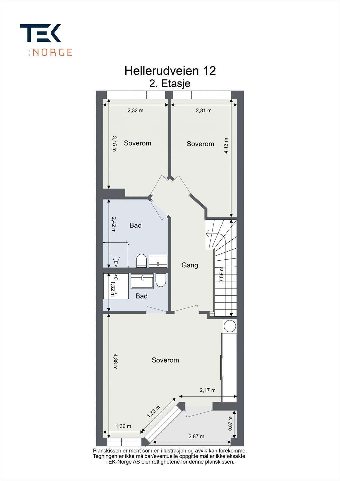 Andre etasje. Galleribilde