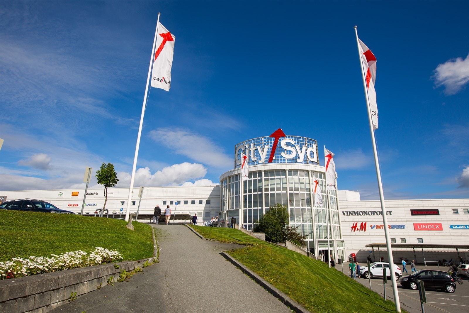 Gangavstand til City Syd med alle servicetilbud. Galleribilde