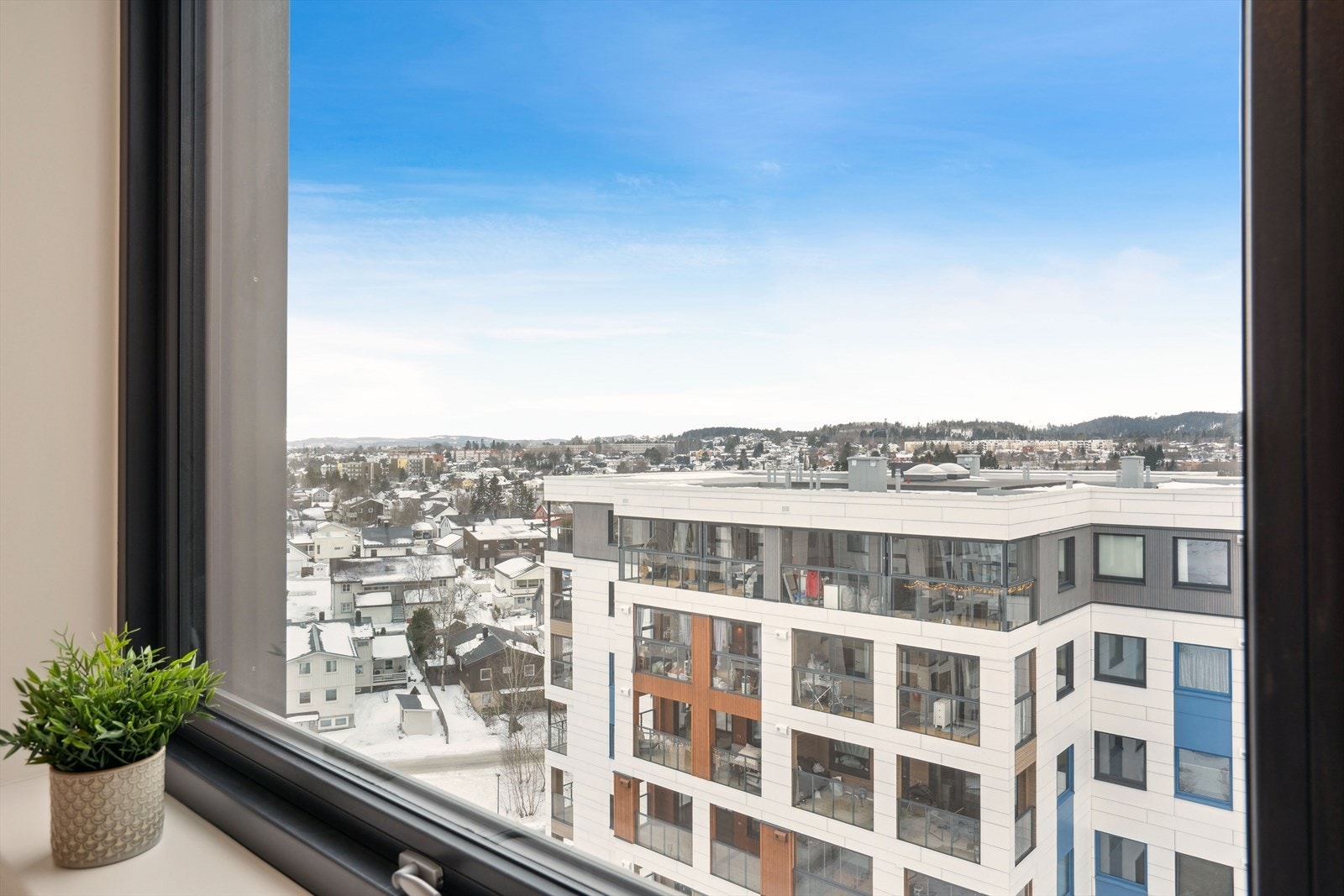 Pen utsikt fra soverom 2. Galleribilde