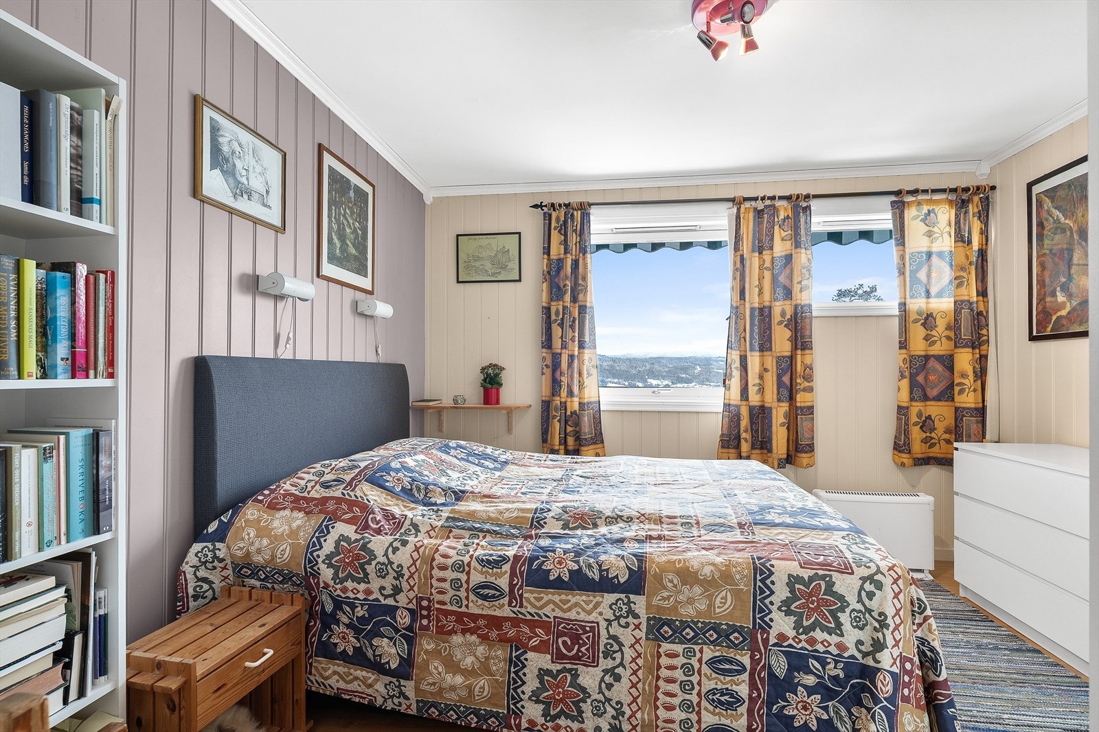 Tre soverom i 1. etasje. Galleribilde