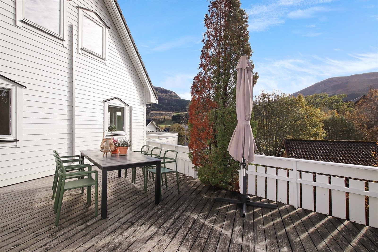 Denne siden er godt skjermet fra trafikk og innsyn. Galleribilde