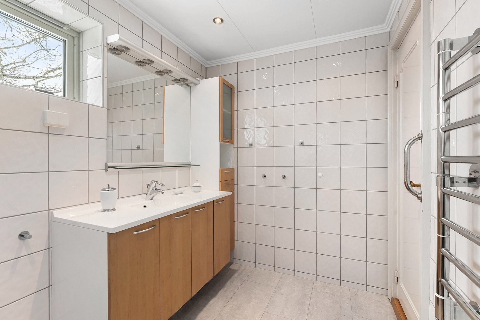 Det er varmekabler i gulv. Galleribilde