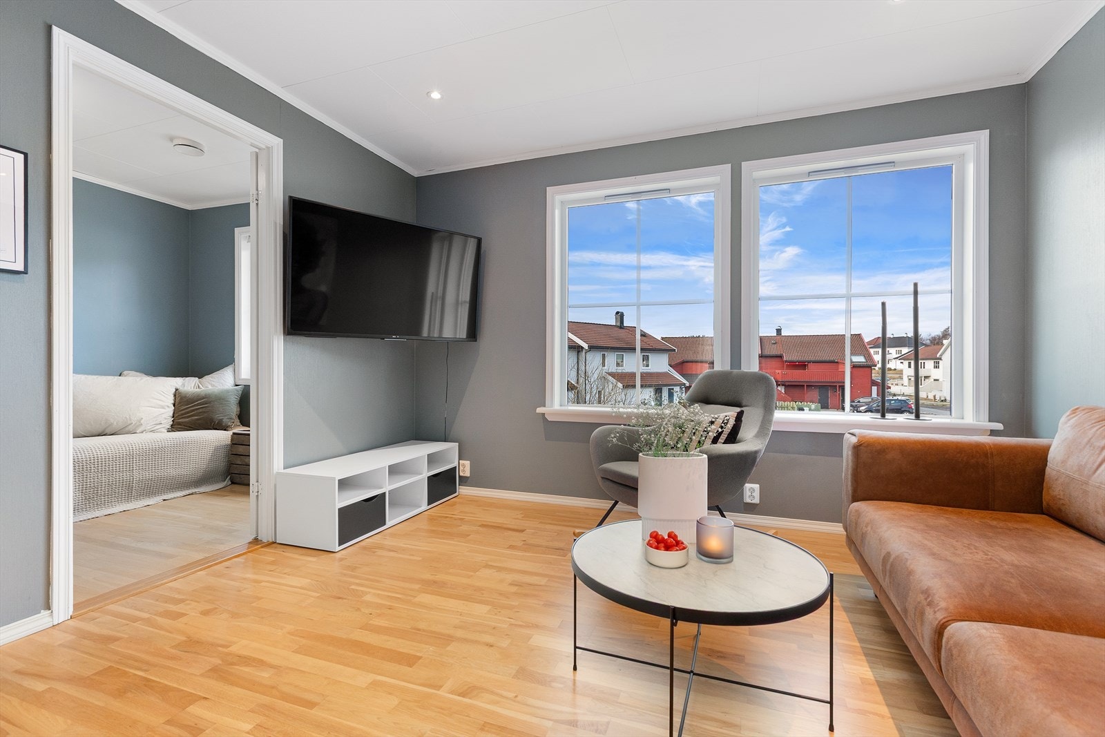 Tv-stue, perfekt om en ønsker å koble av! Galleribilde