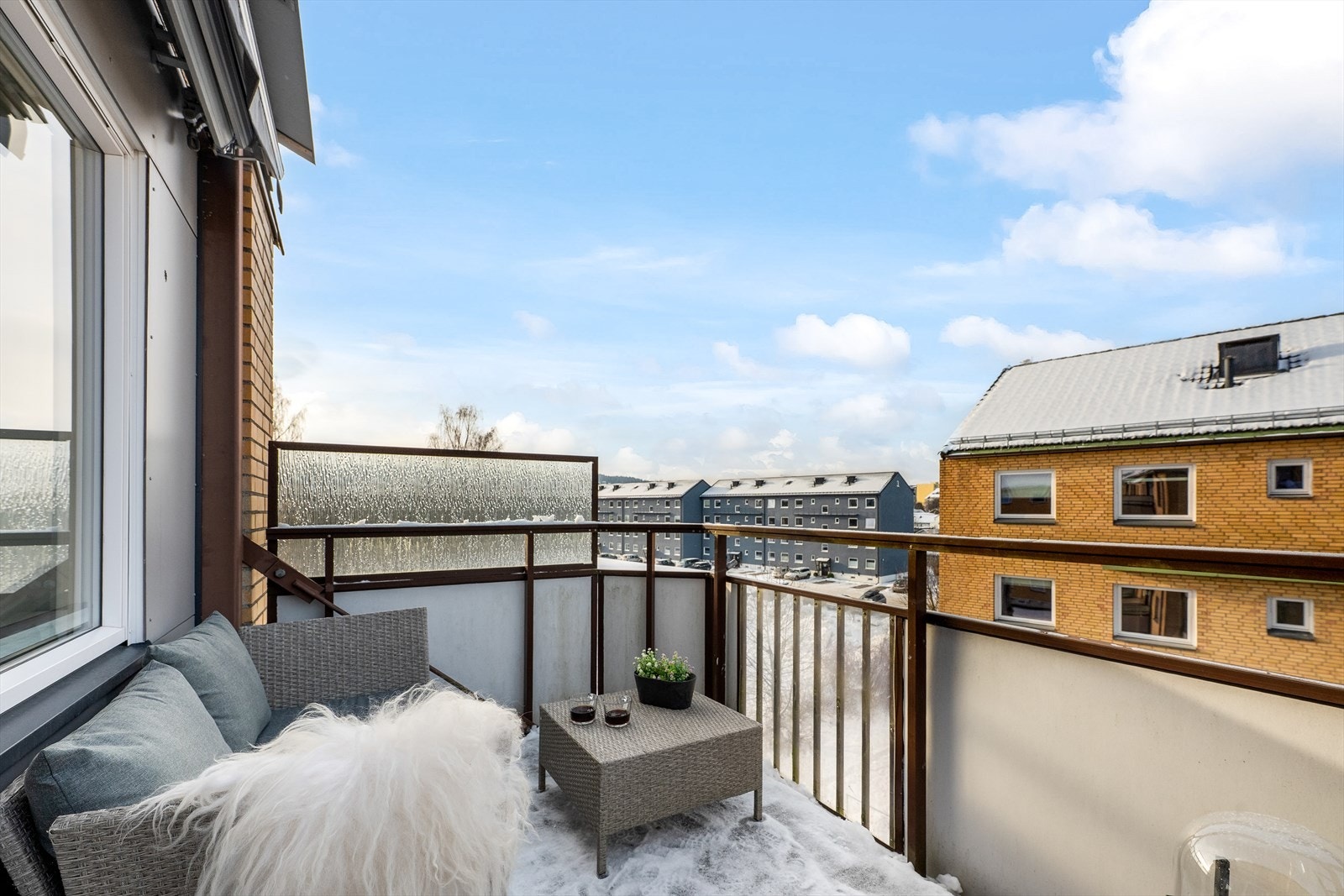 Her kan du nyte gode solforhold fra ettermiddag til kveld. Galleribilde