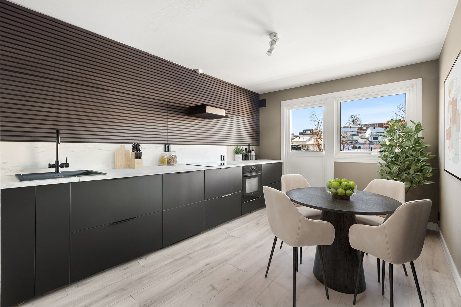 Digitalt stylet kjøkken Galleribilde