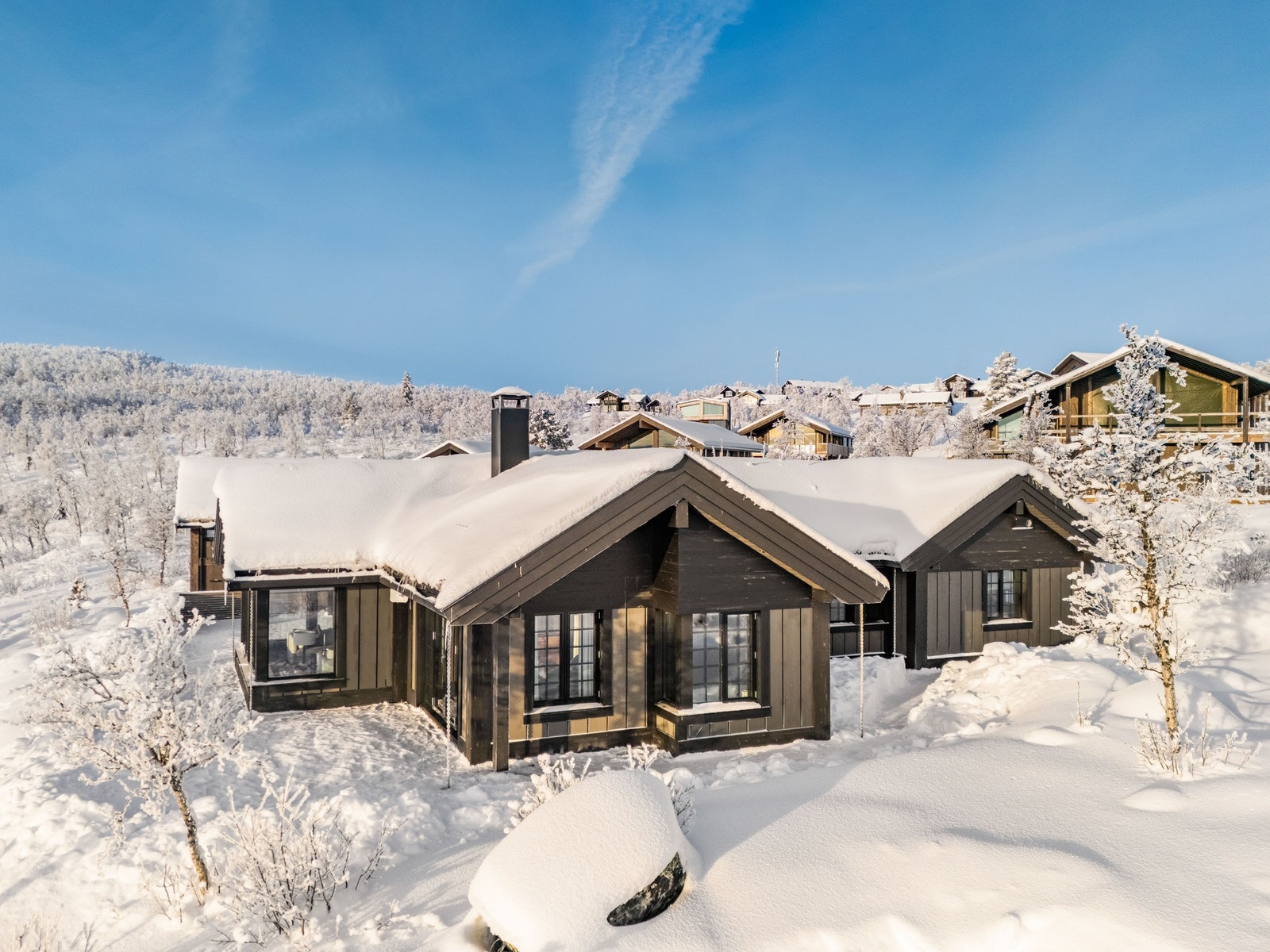 Ingen tilfeldighet at området heter Solhovda Galleribilde