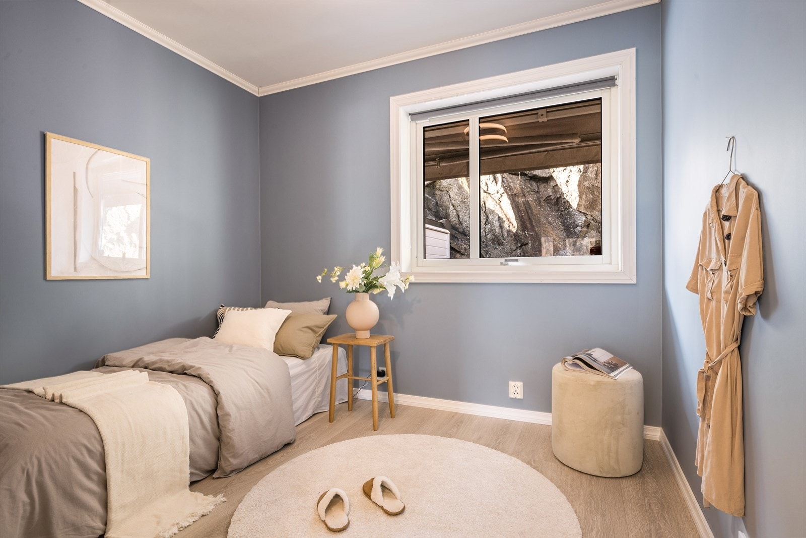 Rommet kan enkelt brukes som barnerom og eller hjemmekontor. Galleribilde