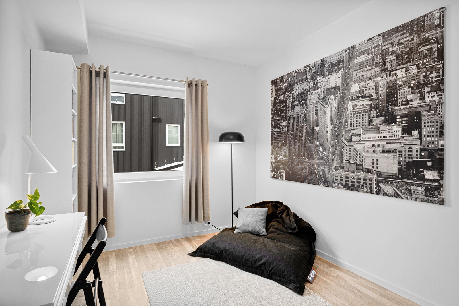 Soverom på 9,5kvm. Galleribilde