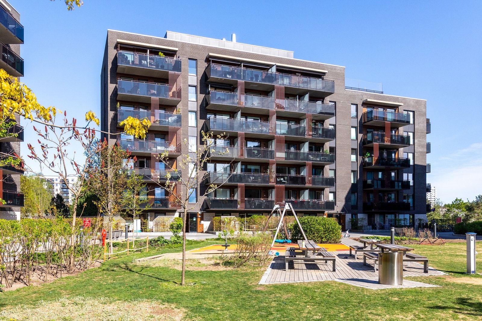 Her bor du i et meget stille og barnevennlig område uten trafikkgjennomgang Galleribilde