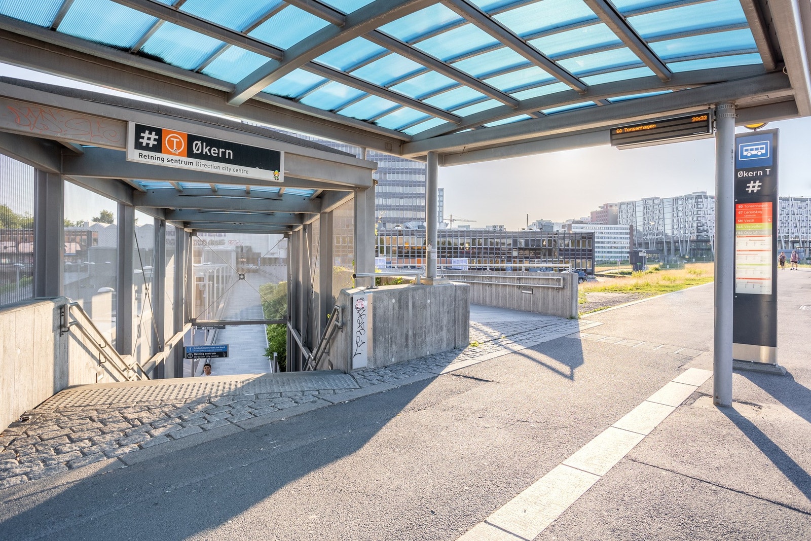 Både Løren og Økern T-banestasjon samt buss ligger en kort spasertur unna. Galleribilde