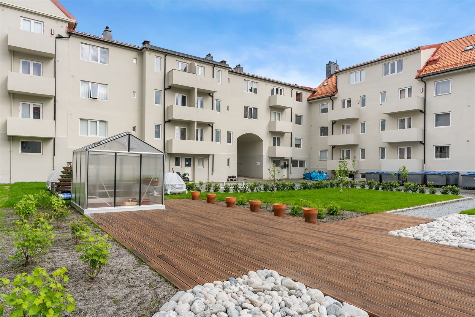 - Borettslaget er svært populært, mye grunnet sine lekre fellesarealer og sentrale beliggenhet - Galleribilde