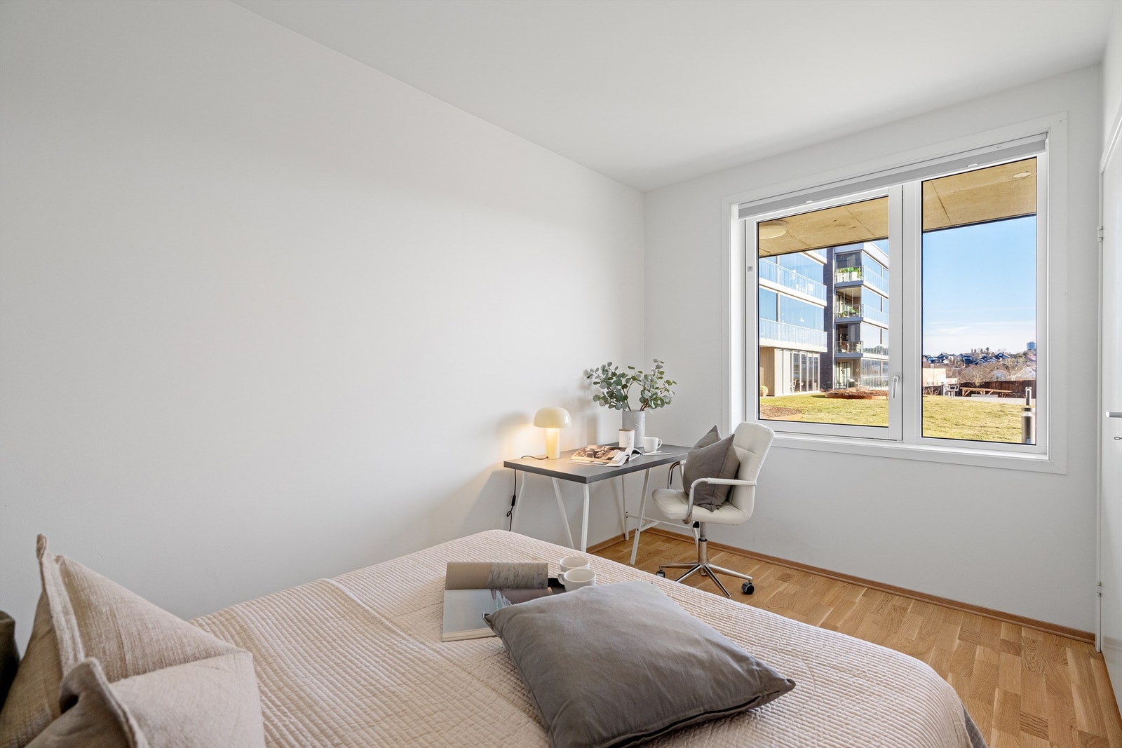 Soverom vender mot rolig fellesområde. Galleribilde