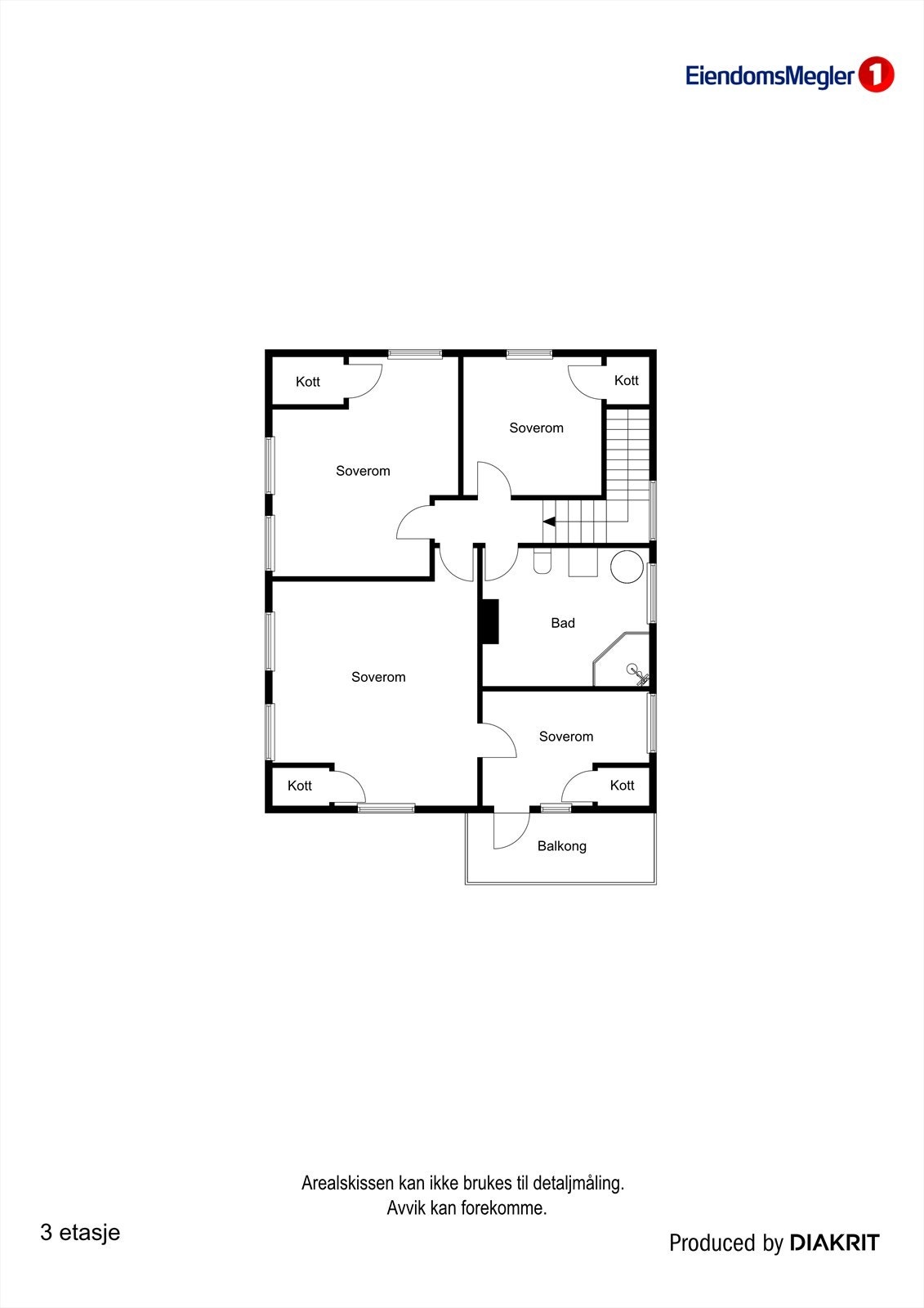 Plantegning 2. etasje Galleribilde