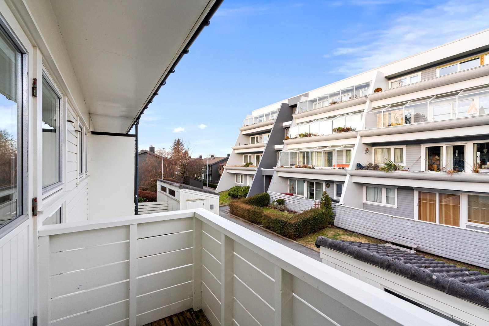 Her kan du nyte en kaffekopp i morgensolen! Galleribilde