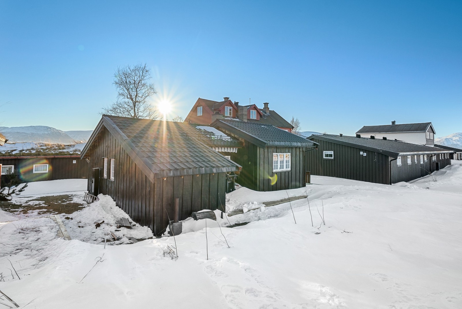 Hytta har svært god standard og glimrende utnyttelse av arealet. Galleribilde